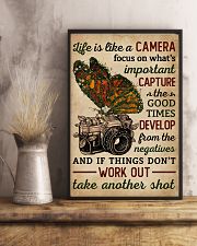 Life Is Like A Camera Butterfly 11x17 Poster lifestyle-poster-3