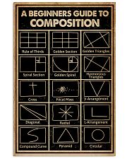 Black A Beginners Guide To Composition Photography 16x24 Poster front