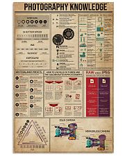 Photography Knowledge 11x17 Poster front