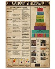 Cinematography Knowledge 11x17 Poster front