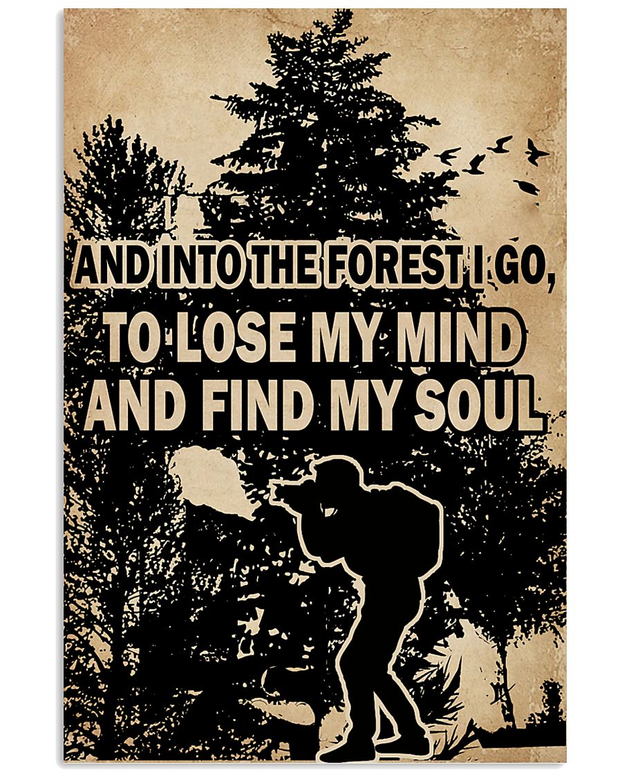 And In To The Forest I Go Camera 11x17 Poster