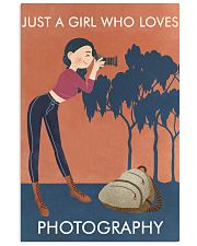 Vintage Orange Just A Girl Photography 11x17 Poster front