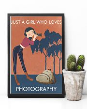 Vintage Orange Just A Girl Photography 11x17 Poster lifestyle-poster-8
