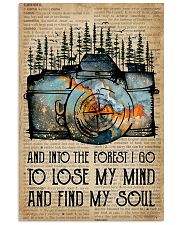 Blue Earth Dictionary Find My Soul Camera 11x17 Poster front