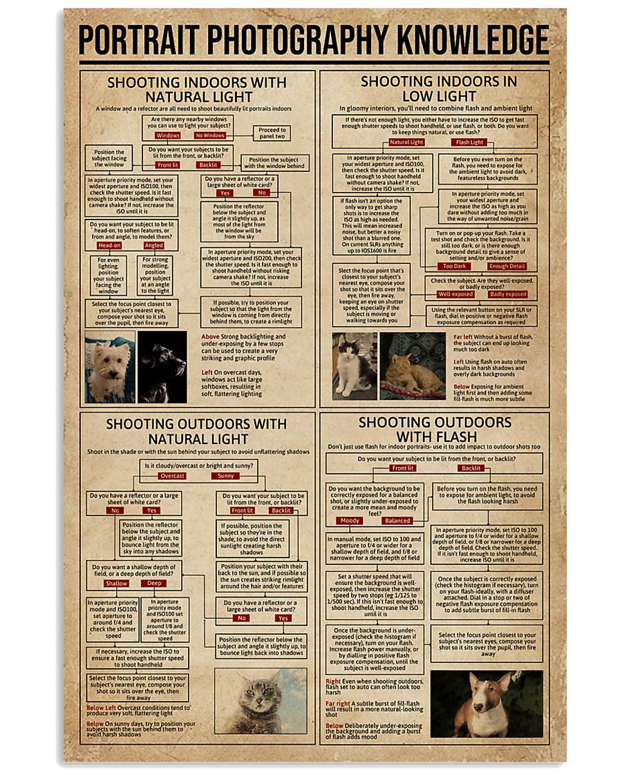 Photography Knowledge 11x17 Poster