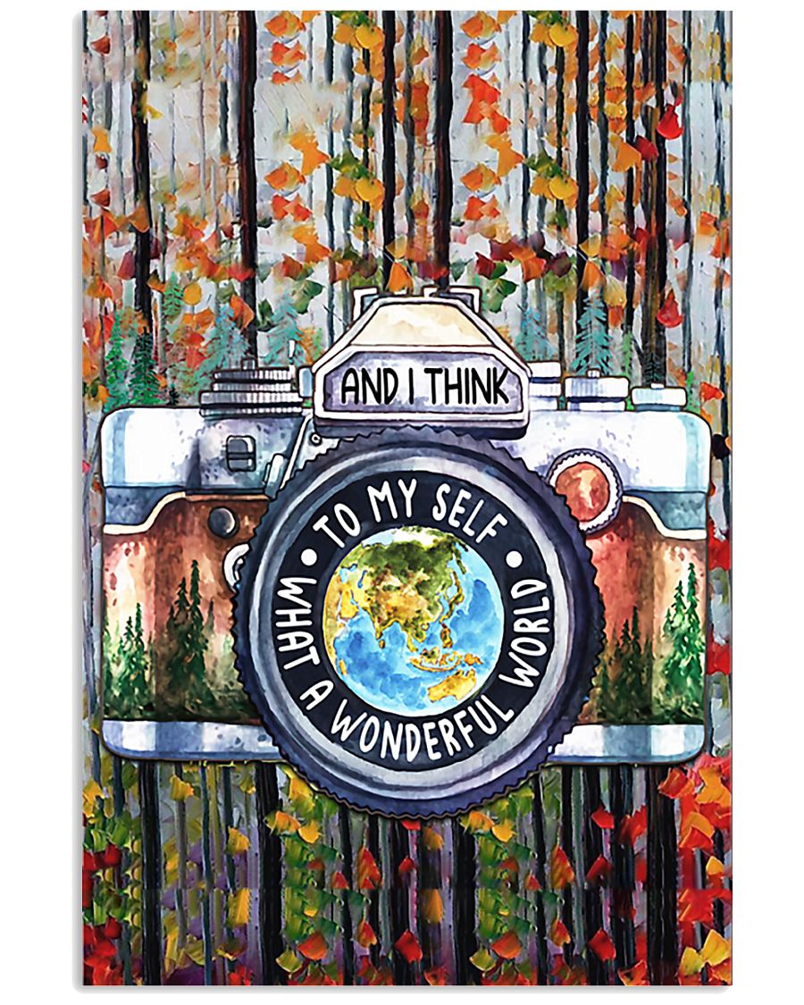 Photography What A Wonderful World 11x17 Poster