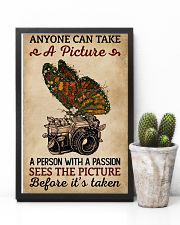 Anyone Can Take A Picture Camera Butterfly 11x17 Poster lifestyle-poster-8