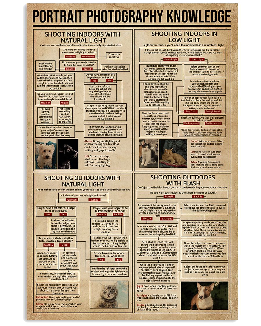 Photography Knowledge 11x17 Poster