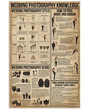 Wedding Photography Knowledge 11x17 Poster front