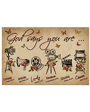 Floral God Say You Are Cinematography 24x16 Poster front