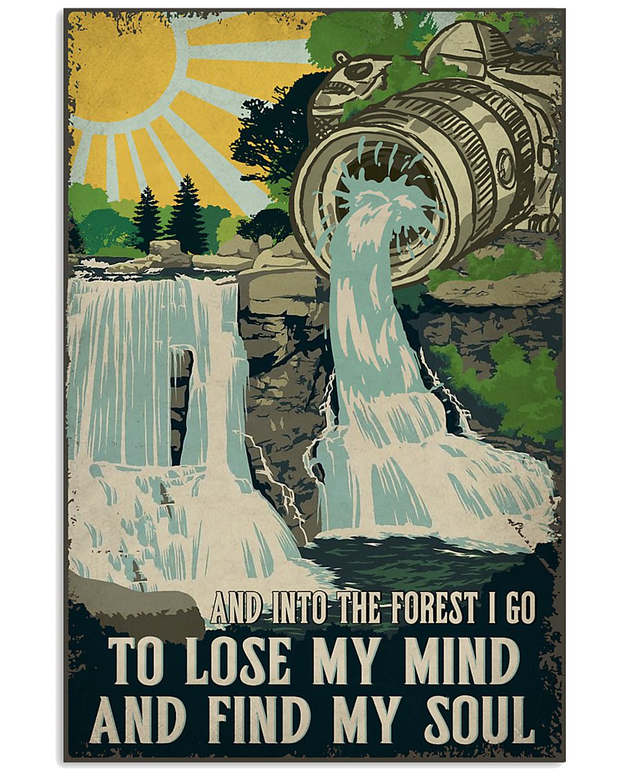 Retro And Into The Forest Camera 11x17 Poster