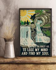 Retro And Into The Forest Camera 11x17 Poster lifestyle-poster-3