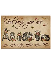 Floral God Say You Are Photography 24x16 Poster front