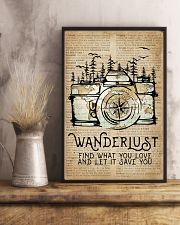 Wanderlust Camera Forest 11x17 Poster lifestyle-poster-3