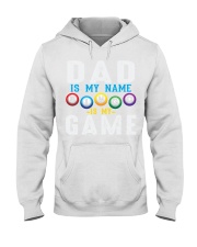 FUNNY DAD IS MY NAME BINGO IS MY GAME Hooded Sweatshirt thumbnail