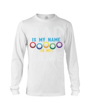 FUNNY DAD IS MY NAME BINGO IS MY GAME Long Sleeve Tee thumbnail
