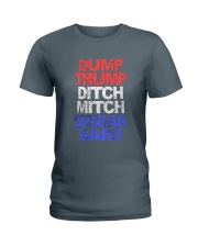 Dump Trump shirt LIMITED EDITION Ladies T-Shirt front