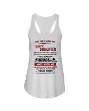 DAUGHTER TO MOM GIFT- YOU CAN'T SCARE ME Ladies Flowy Tank tile