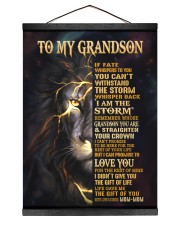 MOM-MOM TO GRANDSON GIFT- FATE STORM CROWN -LION Hanging Canvas tile