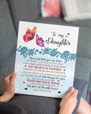 MOM TO DAUGHTER GIFT - NO MATTER WHAT I WILL ALWAYS LOVE YOU 11x14 Gallery Wrapped Canvas Prints aos-canvas-pgw-11x14-lifestyle-front-25