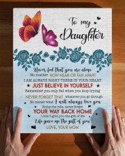 MOM TO DAUGHTER GIFT - NO MATTER WHAT I WILL ALWAYS LOVE YOU 11x14 Gallery Wrapped Canvas Prints aos-canvas-pgw-11x14-lifestyle-front-32