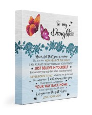 MOM TO DAUGHTER GIFT - NO MATTER WHAT I WILL ALWAYS LOVE YOU 11x14 Gallery Wrapped Canvas Prints front
