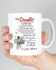 MOM TO DAUGHTER GIFT JUST DO YOUR BEST- LAUGH Mug ceramic-mug-lifestyle-26