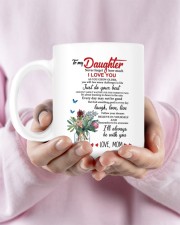 MOM TO DAUGHTER GIFT JUST DO YOUR BEST- LAUGH Mug ceramic-mug-lifestyle-29
