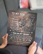 MOM TO SON GIFT CARRY YOU IN MY HEART 11x14 Gallery Wrapped Canvas Prints aos-canvas-pgw-11x14-lifestyle-front-25