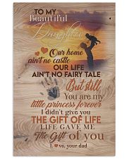DAD TO DAUGHTER GIFT - YOU ARE MY LITTLE PRINCESS 11x17 Poster front