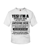 SPOIELD SON GIFT -AWESOME MOM- SUNSHINE HURRICANE Youth T-Shirt tile