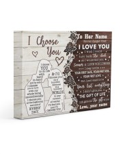 CUSTOM NAME TO YOUR GIRLFRIEND- FIND YOU SOONER 14x11 Gallery Wrapped Canvas Prints front