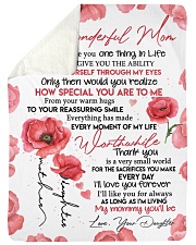 DAUGHTER TO MOM GIFT HOW SPECIAL YOU ARE TO ME Sherpa Fleece Blanket tile