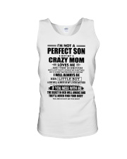 PERFECT SON GIFT - CRAZY MOM LOVING MOTHER -LITTLE Unisex Tank tile
