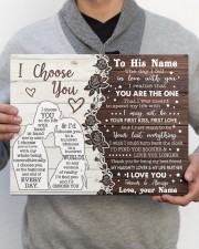 CUSTOM NAME TO HIM GIFT- NAUGHTY LIFE PARTNER 14x11 Gallery Wrapped Canvas Prints aos-canvas-pgw-14x11-lifestyle-front-30