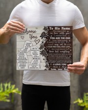 CUSTOM NAME TO HIM GIFT- NAUGHTY LIFE PARTNER 14x11 Gallery Wrapped Canvas Prints aos-canvas-pgw-14x11-lifestyle-front-33
