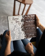 CUSTOM NAME TO HIM GIFT- NAUGHTY LIFE PARTNER 14x11 Gallery Wrapped Canvas Prints aos-canvas-pgw-14x11-lifestyle-front-40