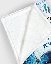 DAUGHTER TO MOM GIFT YOU ARE BEAUTIFUL- GRATEFUL Large Fleece Blanket - 60" x 80" aos-coral-fleece-blanket-60x80-lifestyle-front-12