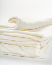 MOM TO DAUGHTER GIFT- WALK AS IF YOU OWN THE PLACE Fleece Blanket - 50" x 60" aos-coral-fleece-blanket-close-up-2