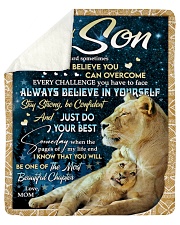 MOM TO SON GIFT- YOU WILL BE ONE OF THE MOST BEAUTIFUL CHAPTER Sherpa Fleece Blanket tile