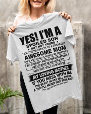 SPOIELD SON GIFT -AWESOME MOM- LOVING MOTHER Classic T-Shirt apparel-classic-tshirt-lifestyle-front-117