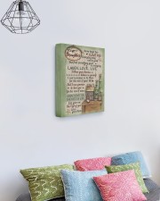 MOM TO DAUGHTER GIFT - CHRISTMAS 11x14 Gallery Wrapped Canvas Prints aos-canvas-pgw-11x14-lifestyle-front-02