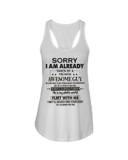 GIRLFRIEND GIFT- MIXTURE- PRINCE CHARMING- WARRIOR Ladies Flowy Tank tile