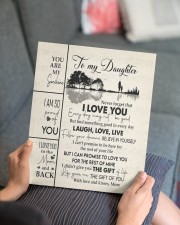MOM TO DAUGHTER GIFT GUITAR LIVE LAUGH LOVE 11x14 Gallery Wrapped Canvas Prints aos-canvas-pgw-11x14-lifestyle-front-25