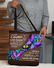 MOM TO DAUGHTER GIFT- BUTTERFLY- BRAVER STRONGER All-over Tote aos-all-over-tote-lifestyle-front-10