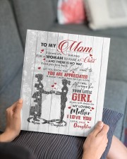 DAUGHTER TO MOM GIFT- YOU ARE APPRECIATED 11x14 Gallery Wrapped Canvas Prints aos-canvas-pgw-11x14-lifestyle-front-25