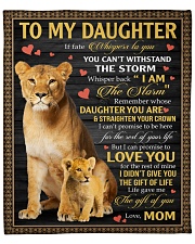 MOM TO DAUGHTER GIFT- LOVE YOU FOR THE REST OF MINE Fleece Blanket - 50" x 60" front