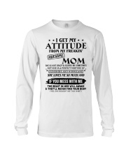DAUGHTER SON GIFT- ATTITUDE- AWESOME MOM- SUNSHINE Long Sleeve Tee tile
