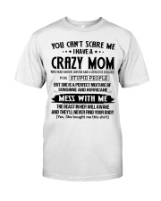 DAUGHTER GIFT - CRAZY MOM ANGER ISSUES - SUNSHINE Classic T-Shirt tile
