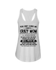 DAUGHTER GIFT - CRAZY MOM ANGER ISSUES - SUNSHINE Ladies Flowy Tank tile